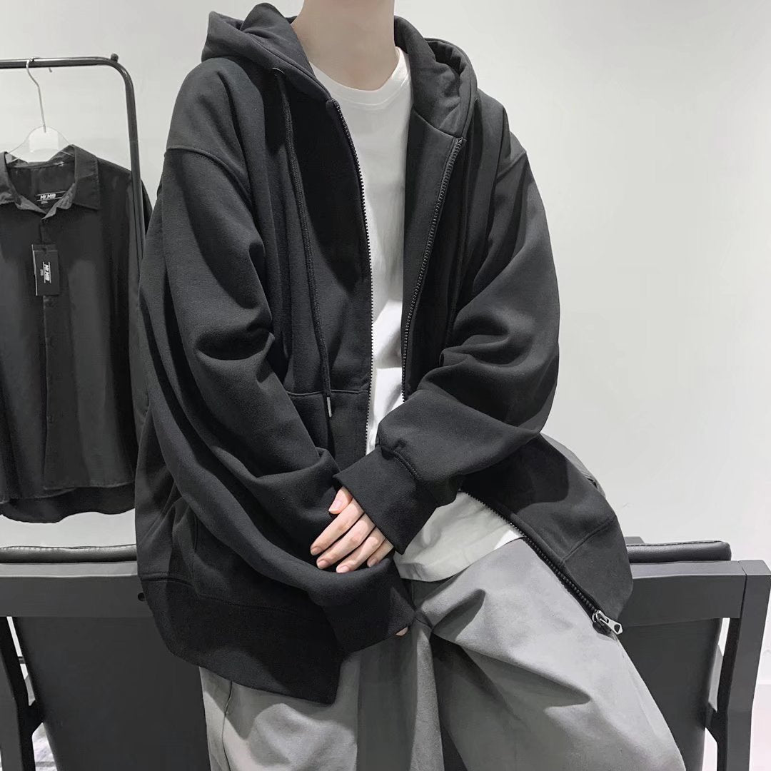 Mens Fleece Lined Hooded Sweatshirt