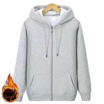 Mens Fleece Lined Hooded Sweatshirt