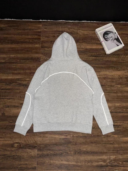 Mens Fleece Lined Hooded Sweatshirt