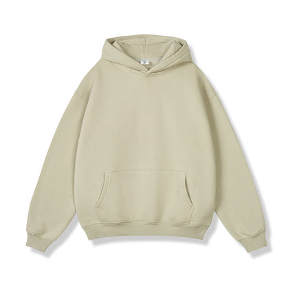Mens Fleece-Lined Oversize Hooded Sweatshirt