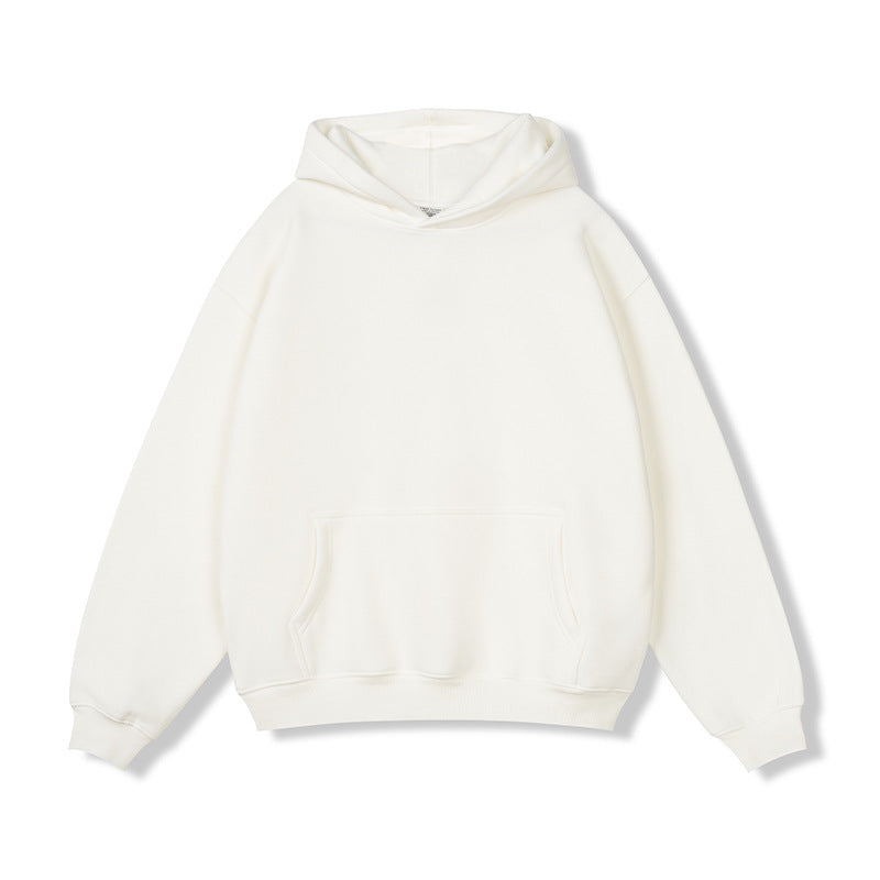 Mens Fleece-Lined Oversize Hooded Sweatshirt