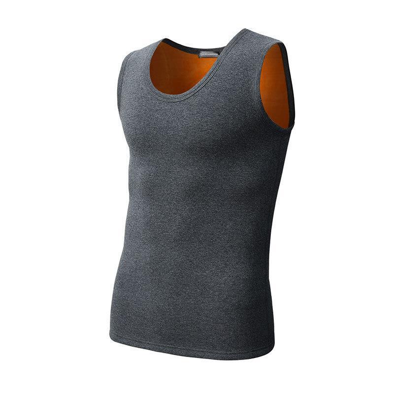Mens Fleece Lined Thermal Vest