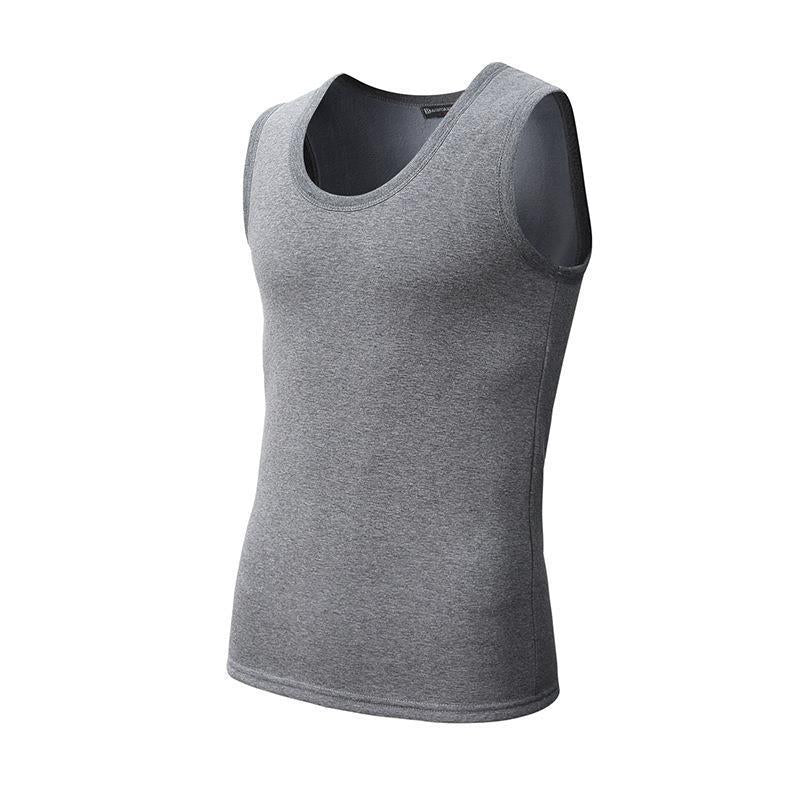 Mens Fleece Lined Thermal Vest