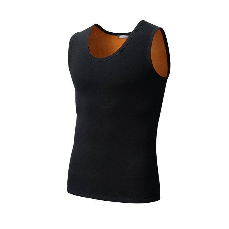 Mens Fleece Lined Thermal Vest