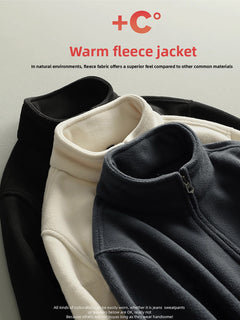 Black polar fleece