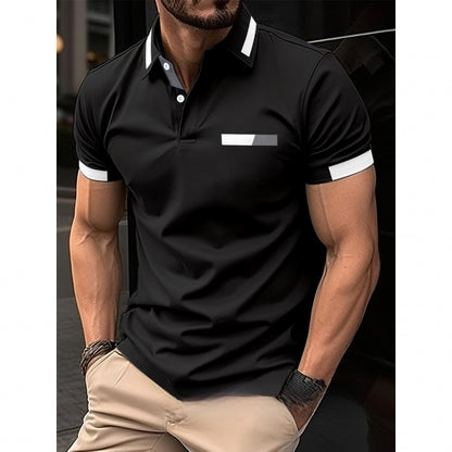 Mens Floral Print Polo Shirt