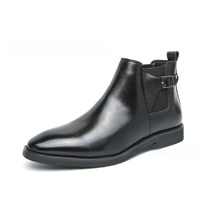 Mens Formal Casual Leather Boots