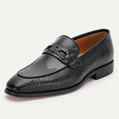 Mens Formal Leather Penny Loafers