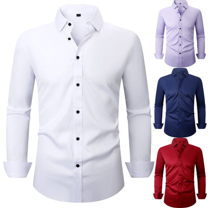 Mens Four Way Stretch Business Shirt