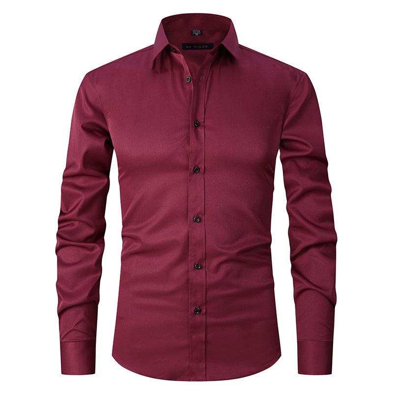 Mens Four Way Stretch Business Shirt