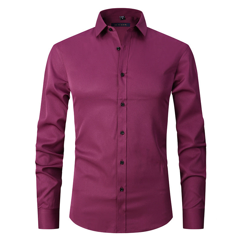 Mens Four Way Stretch Business Shirt