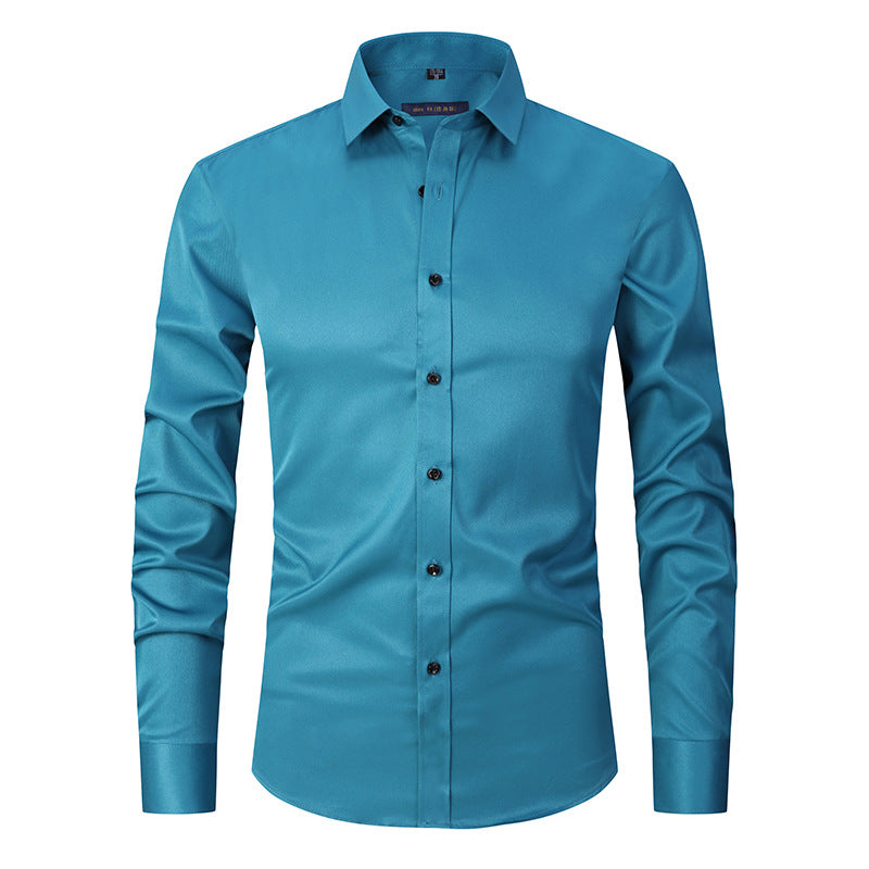 Mens Four Way Stretch Business Shirt