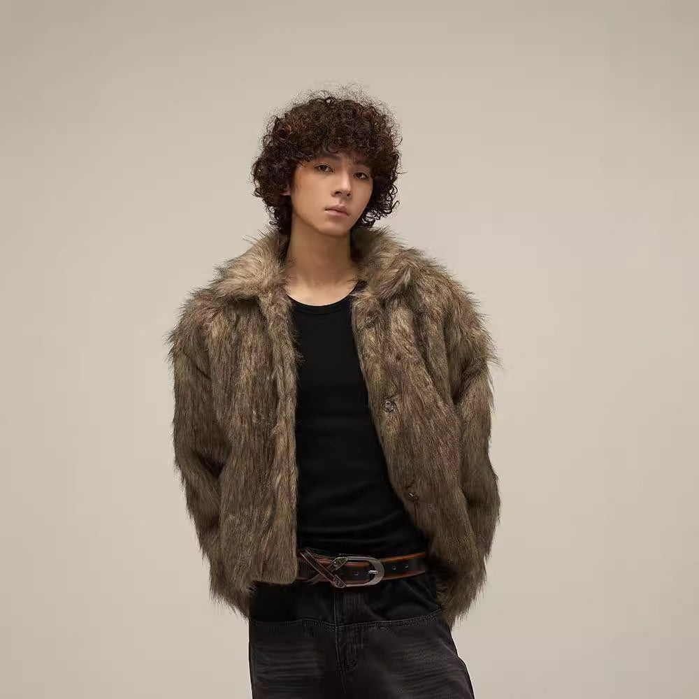 Mens Fur Jacket