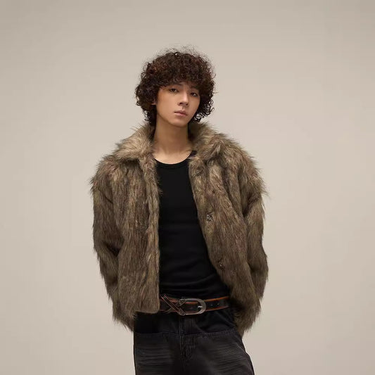 Mens Fur Jacket