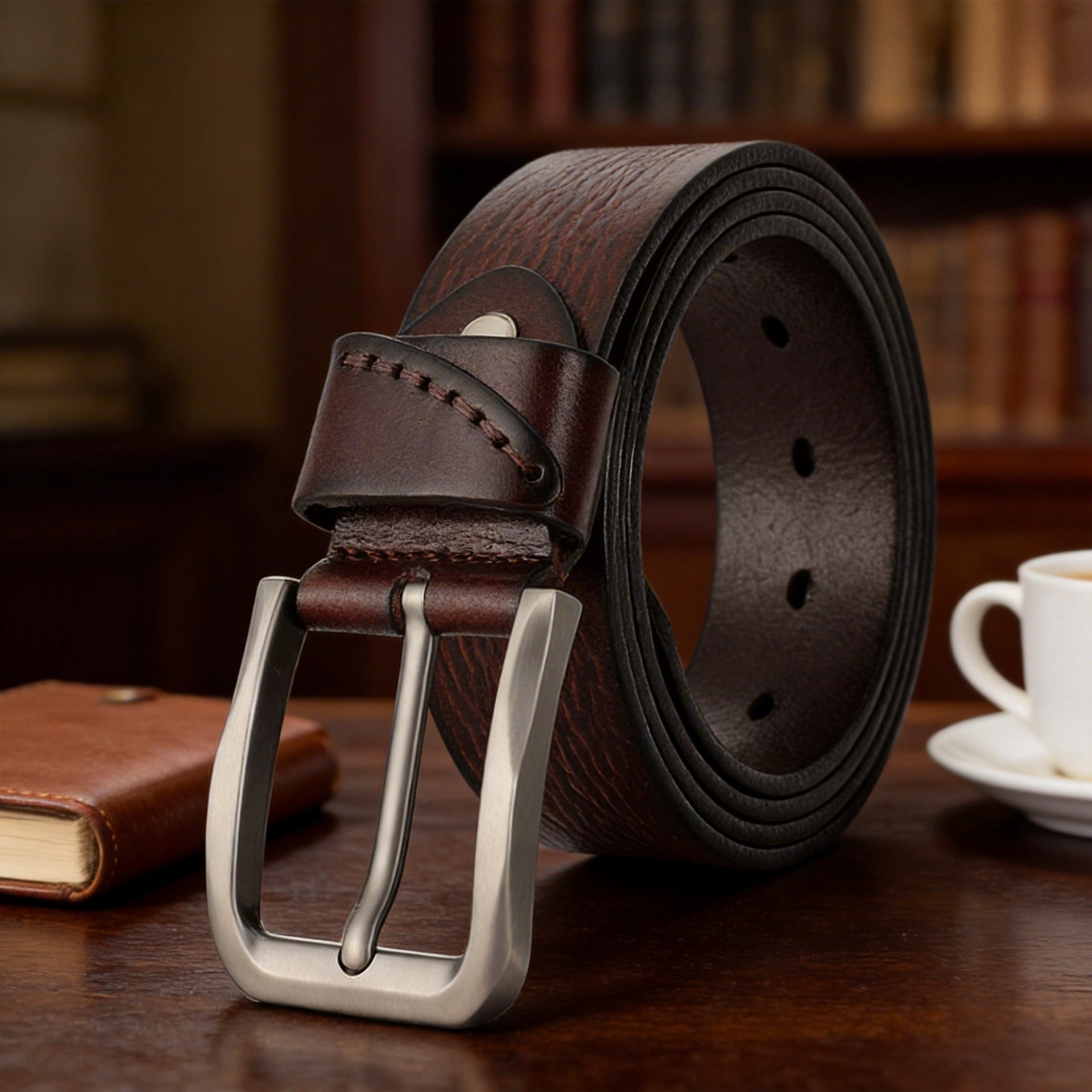 Mens Genuine Leather Belt