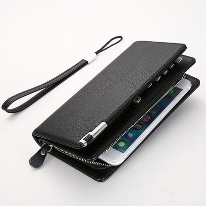 Mens Genuine Leather Bi-fold Wallet
