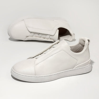 Mens Genuine Leather Casual Loafers