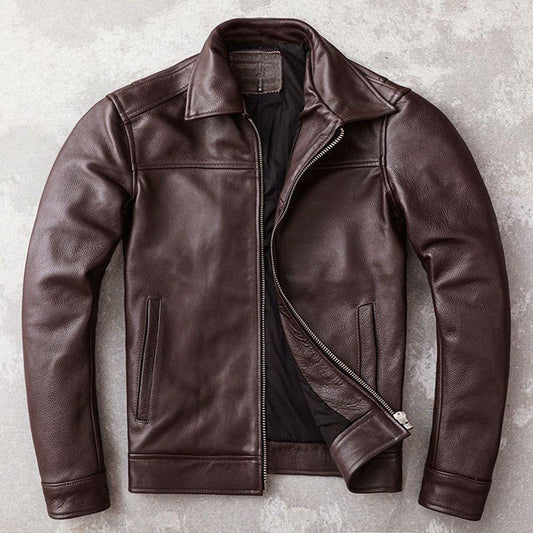 Mens Genuine Leather Jacket