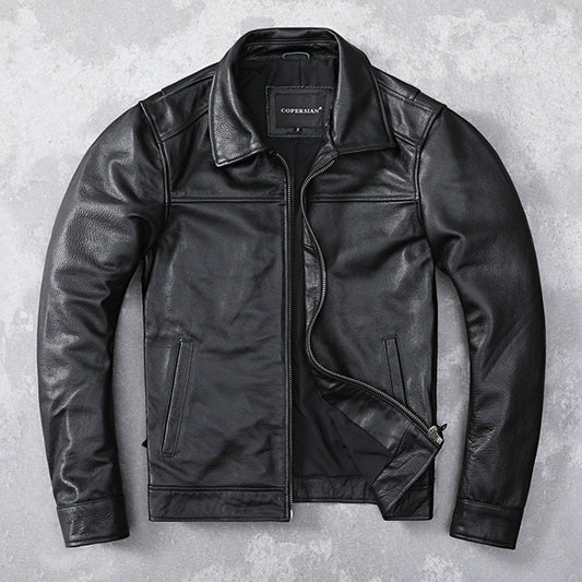 Mens Genuine Leather Jacket