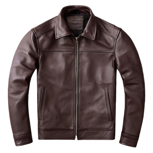 Mens Genuine Leather Jacket