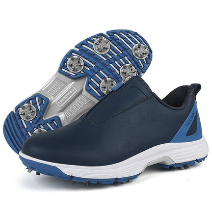 Mens Golf Shoes Spiked Spikeless Sports Casual