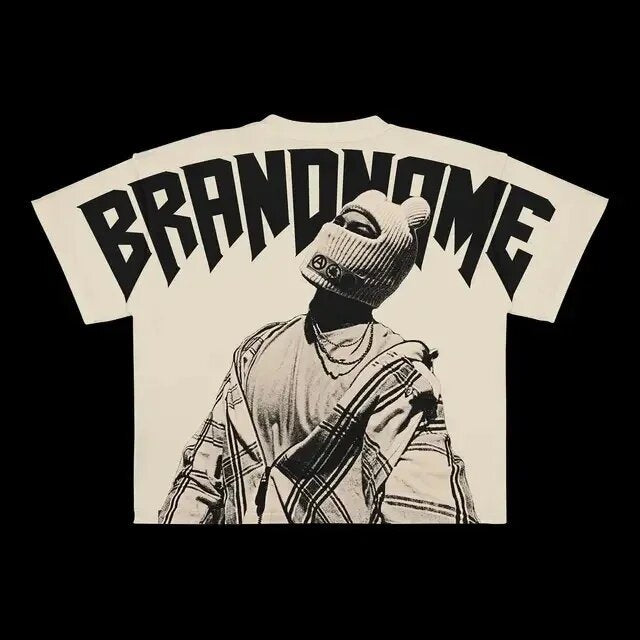 Mens Graphic Print Cotton T-shirt