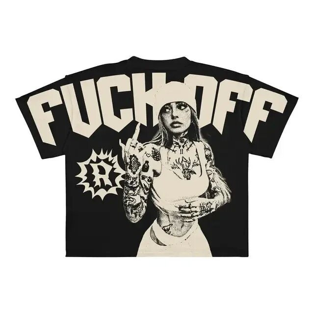 Mens Graphic Print Cotton T-shirt
