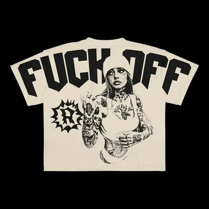 Mens Graphic Print Cotton T-shirt