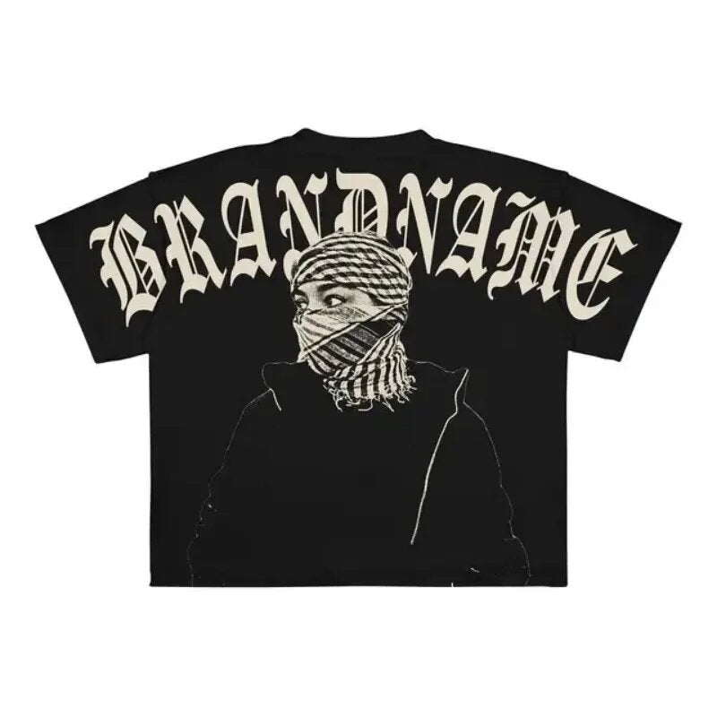 Mens Graphic Print Cotton T-shirt