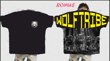 Mens Graphic Print Cotton T-shirt