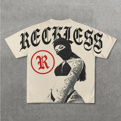 Mens Graphic Print Cotton T-shirt