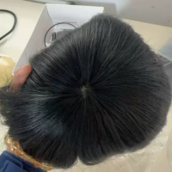 Mens Hair Piece Real Human Hair