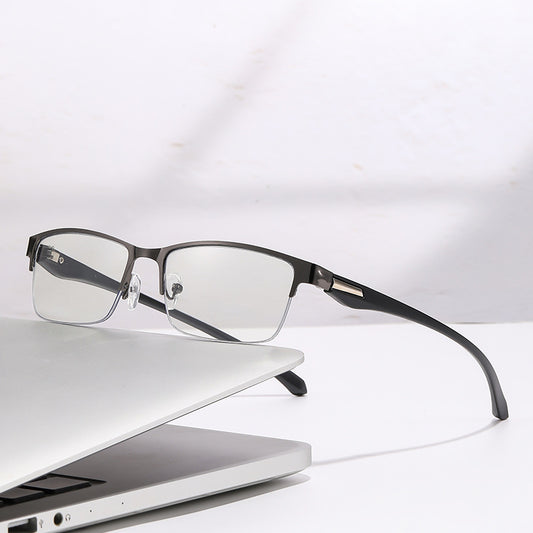 Mens HalfFrame Presbyopic Glasses