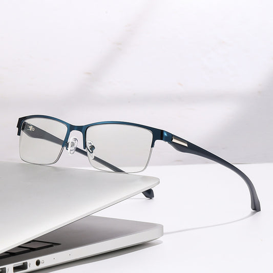 Mens HalfFrame Presbyopic Glasses