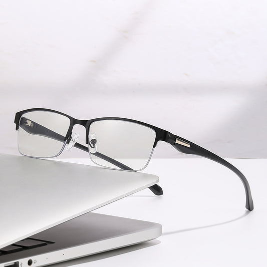 Mens HalfFrame Presbyopic Glasses