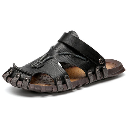Mens Handmade Sandals Outdoor Casual