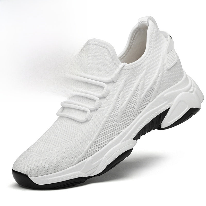 Mens Height Increasing Casual Sports Shoes