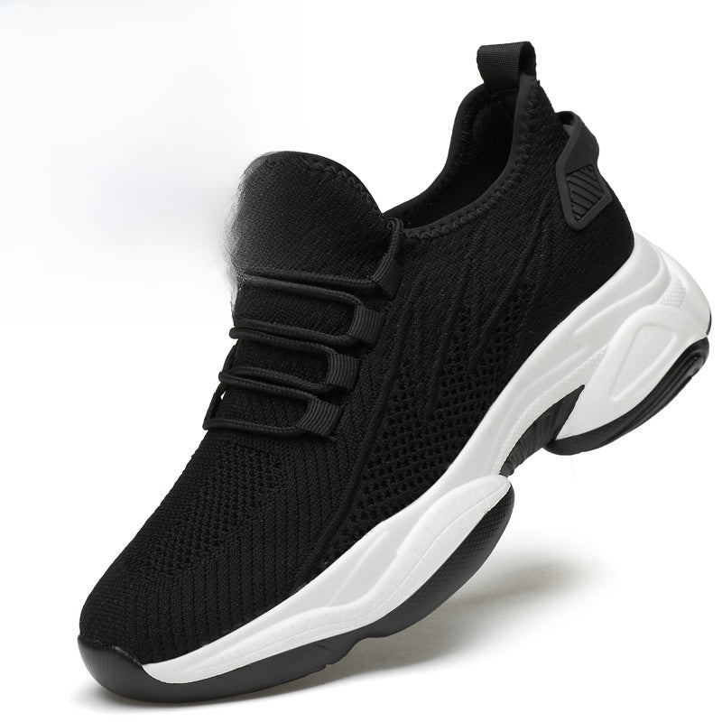Mens Height Increasing Casual Sports Shoes