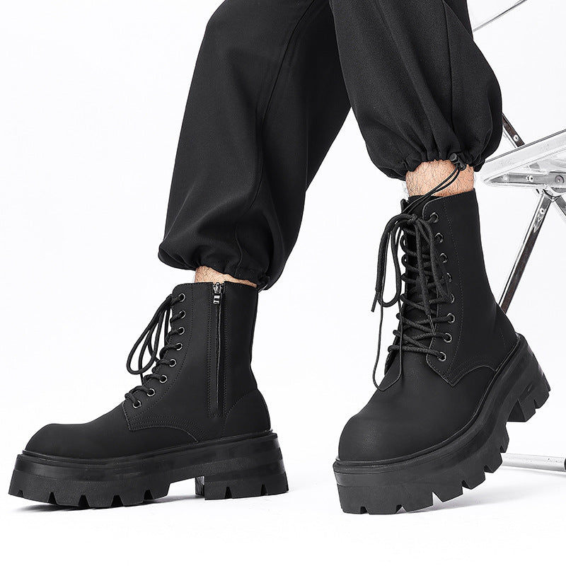 Mens Heightening Work Boots