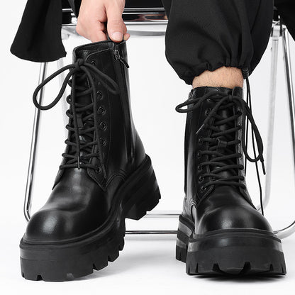 Mens Heightening Work Boots