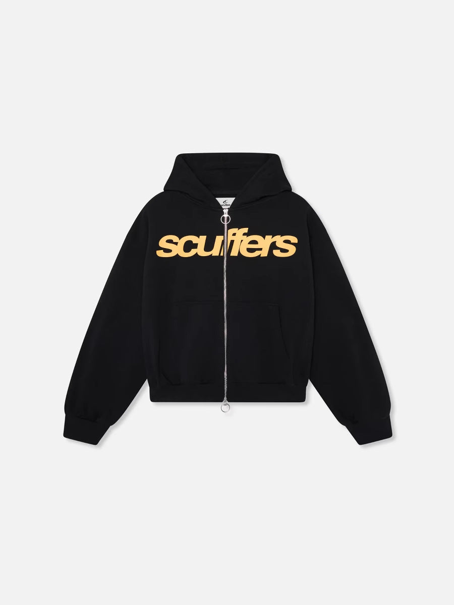 Mens Hip-hop Zipper Hoodie Sweatshirt