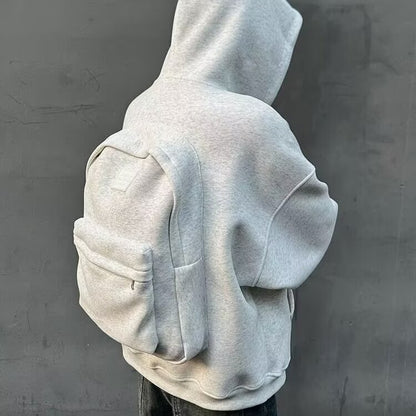 Mens Hooded Cardigan
