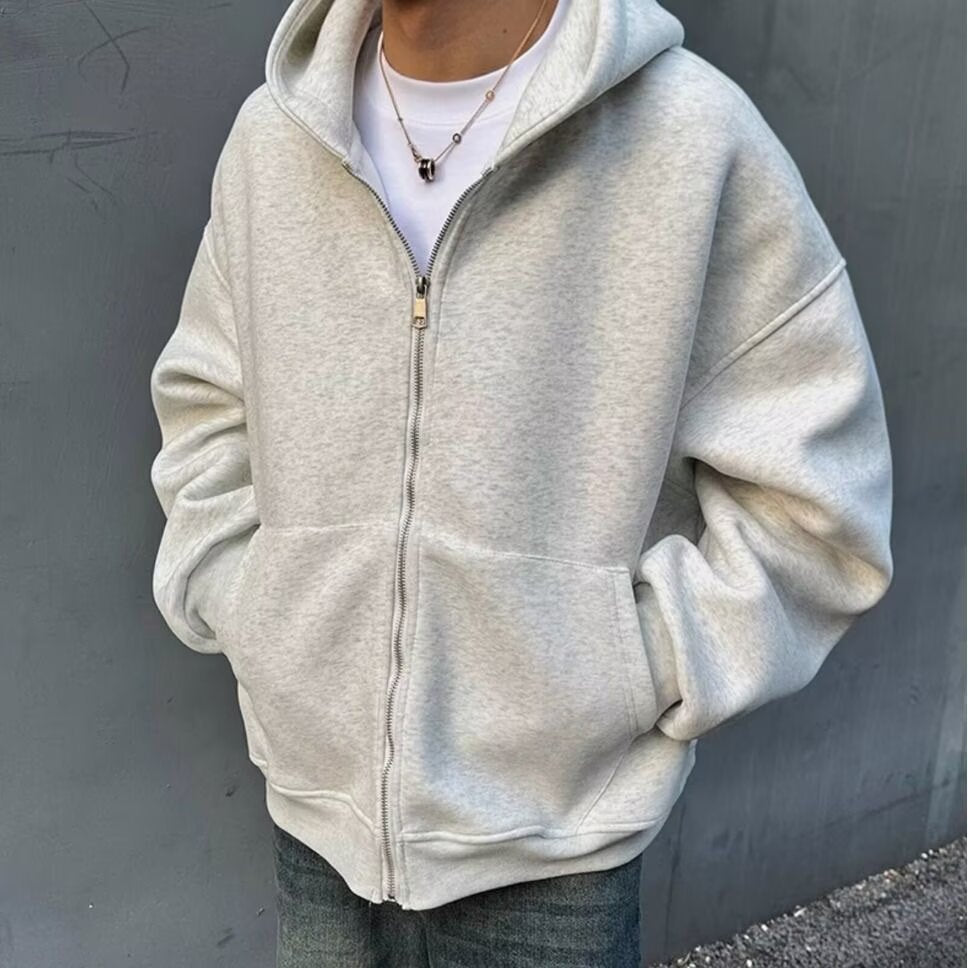 Mens Hooded Cardigan
