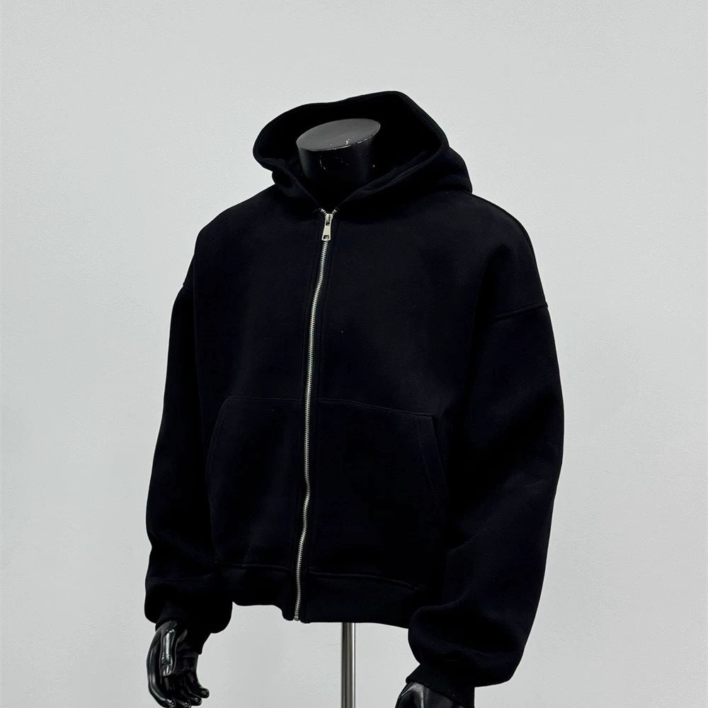 Mens Hooded Cardigan