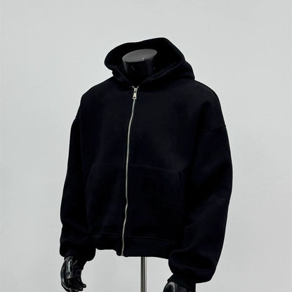 Mens Hooded Cardigan