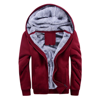 mens hooded coat