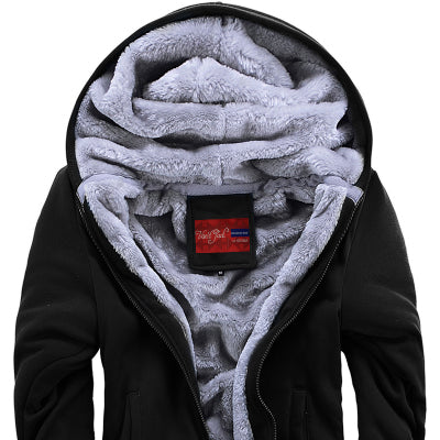 mens hooded coat