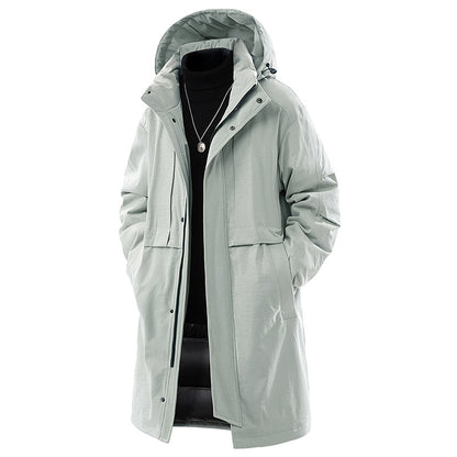 Mens Hooded Cotton Jacket