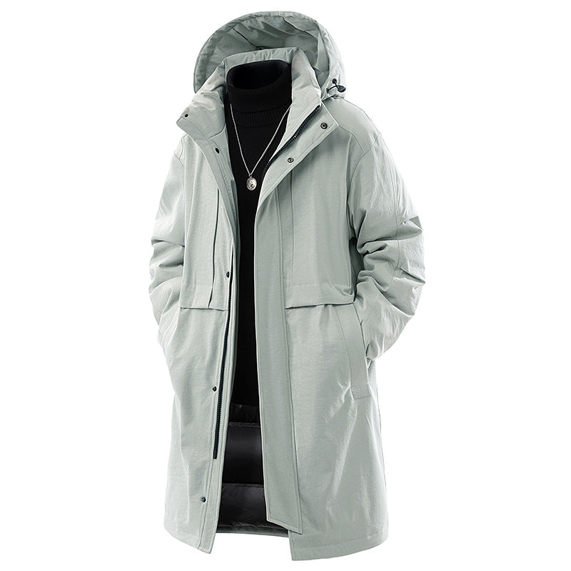 Mens Hooded Cotton Jacket