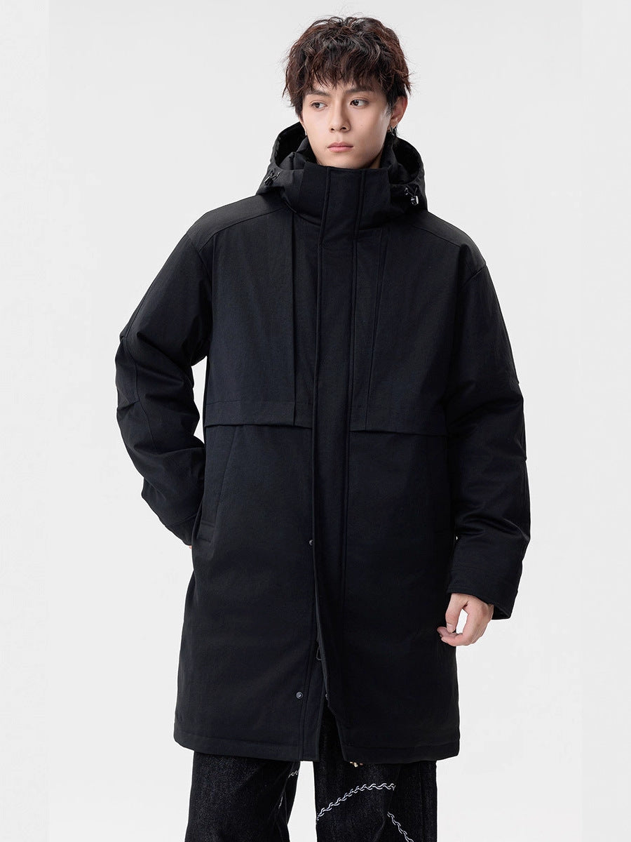 Mens Hooded Cotton Jacket